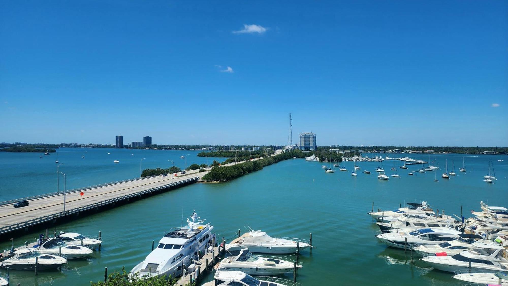 Bayfront Apartment Breathtaking Views- One Bedroom W Balcony- Living Room -Free Parking Miami Beach Luaran gambar